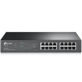 TP-Link TL-SG1016PE Switch Gigabit de 16 Puertos con 8 Puertos PoE+